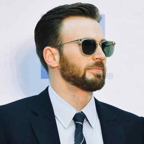  chris evans hairstyle keskipitkä kampaus