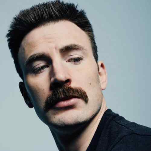 Chris Evans Moustache