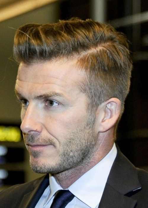 Top 30 David Beckham Hairstyles Soccer Player Haircuts