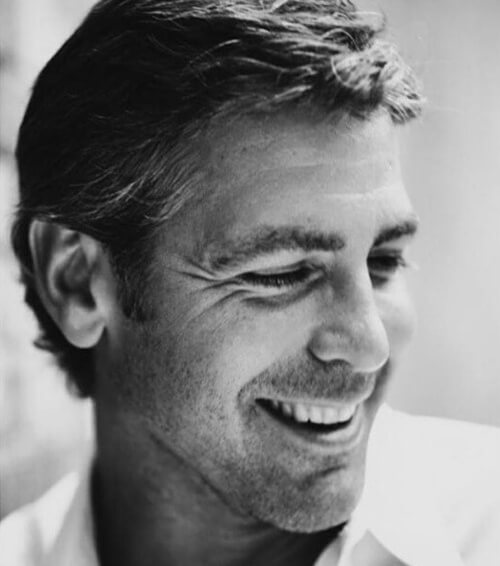 25 Iconic George Clooney Haircut - How to style hair like 