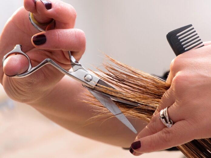 how to cut your own hair